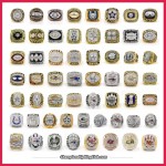 Super Bowl Championship Rings Collection(57 Rings/Premium)